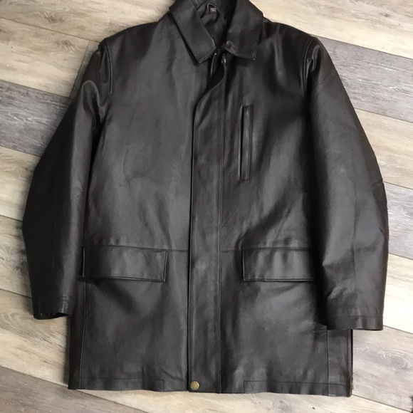 joshua ross Other - Joshua Ross brown leather Coat M
